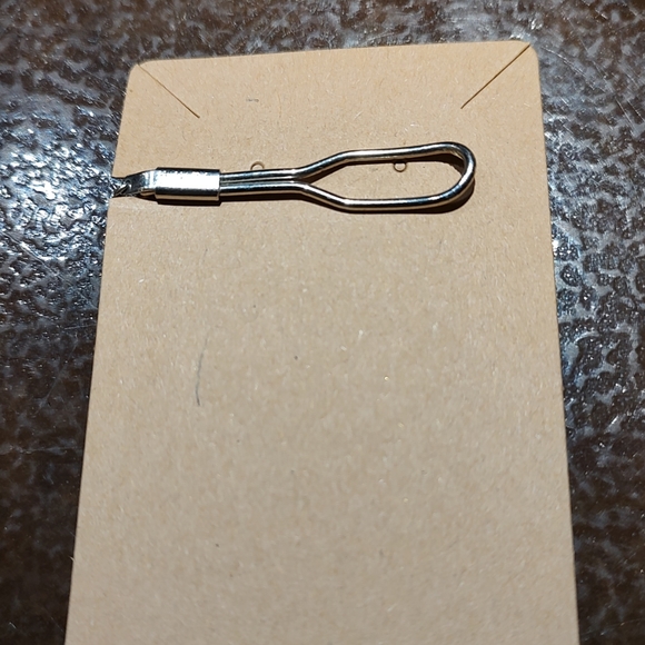 Vintage Swank Tie Clip Silver Tone - Picture 2 of 3